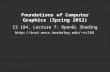Foundations of Computer Graphics (Spring 2012) CS 184, Lecture 7: OpenGL Shading cs184.