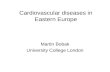 Cardiovascular diseases in Eastern Europe Martin Bobak University College London.