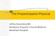 The Preparticipation Physical Jeffrey Rosenberg MD Residency Program in Social Medicine Montefiore Hospital.