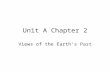 Unit A Chapter 2 Views of the Earth’s Past. Fossils –Traces or remains of living things They can give us clues into the following Climate: weather conditions.