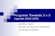 Progress Towards 3 x 5 Uganda 2003-2005 Geoffrey Taylor Division of Infectious Diseases University of Alberta.