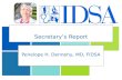 Secretary’s Report Penelope H. Dennehy, MD, FIDSA.