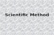 Scientific Method. What is the Scientific Method? scientific methodThe scientific method is a logical, problem solving technique.
