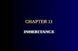 CHAPTER 11 INHERITANCE. CHAPTER GOALS To understand how to inherit and override superclass methods To be able to invoke superclass constructors To learn.