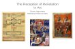 The Reception of Revelation in Art Some Important Medieval Manuscripts.
