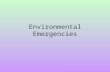 Environmental Emergencies. Exposures to the Cold How does the body lose heat Conduction-body heat lost to nearby objects through direct contact Convection-