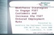Www.wf1broward.com Workforce Strategies to Engage FSET Customers and Increase the FSET Entered Employment Rate Presented by: WorkForce One Employment Solutions.