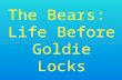 The Bears: Life Before Goldie Locks Once upon a time, there was a family of Bears.