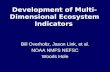 Development of Multi- Dimensional Ecosystem Indicators Bill Overholtz, Jason Link, et al. NOAA NMFS NEFSC Woods Hole.