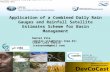 Application of a Combined Daily Rain Gauges and Rainfall Satellite Estimates Scheme for Basin Management Daniel Vila (daniel.vila@cptec.inpe.br) Cesar.