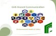 GHS Hazard Communication Environmental Health & Safety.