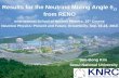 Results for the Neutrino Mixing Angle  13 from RENO International School of Nuclear Physics, 35 th Course Neutrino Physics: Present and Future, Erice/Sicily,