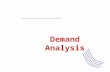 Demand Analysis Some Questions What is behind a consumer’s demand curve? How do consumers choose from among various consumer “goods”? What determines.