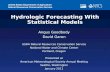 Hydrologic Forecasting With Statistical Models Angus Goodbody David Garen USDA Natural Resources Conservation Service National Water and Climate Center.