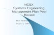 NCSX Systems Engineering Management Plan Peer Review Bob Simmons May 15, 2003.