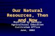 Our Natural Resources, Then and Now Modified by Georgia Agricultural Education Curriculum Office June, 2002.