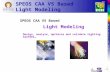 1 SPEOS CAA V5 Based Light Modeling Design, analyze, optimize and validate lighting systems… SPEOS CAA V5 Based Light Modeling.