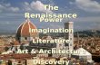 TheRenaissance The Renaissance PowerImaginationLiterature Art & Architecture Discovery.