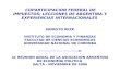 COPARTICIPACION FEDERAL DE IMPUESTOS: LECCIONES DE ARGENTINA Y EXPERIENCIAS INTERNACIONALES ERNESTO REZK INSTITUTO DE ECONOMIA Y FINANZAS FACULTAD DE CIENCIAS.