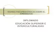 DIPLOMADO EDUCACIÓN SUPERIOR E INTERCULTURALIDAD TEORÍAS PSICOPEDAGÓGICAS SOBRE EL APRENDIZAJE.
