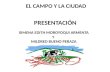 EL CAMPO Y LA CIUDAD PRESENTACIÓN XIMENA EDITH MOROYOQUI ARMENTA Y MILDRED BUENO PERAZA.