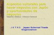 ＪＥＴＲＯ Japan External Trade Organization Aspectos culturales para hacer negocios con Japón y oportunidades de negocios Takahiro Shidara - Director General.
