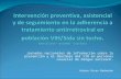 Jornadas nacionales de información sobre la prevención y el abordaje del VIH en personas usuarias de drogas outreach. Aikyas Rivas Barberán.