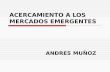 ACERCAMIENTO A LOS MERCADOS EMERGENTES ANDRES MUÑOZ.