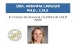 DRA. ARIANNA CARUGHI PH.D., C.N.S El Consejo de Asesoría Científica de GNLD (SAB)