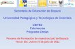 Secretaría de Educación de Boyacá Universidad Pedagógica y Tecnológica de Colombia CIEFED Colciencias Programa Ondas Proceso de Formación de maestros (as)