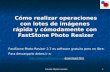 Yolanda Mejido González 1 Cómo realizar operaciones con lotes de imágenes rápida y cómodamente con FastStone Photo Resizer FastStone Photo Resizer 2.7.