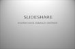 SLIDESHARE HOLMAN DAVID GONZALEZ ANDRADE 1. Que es Slideshare? Slidershare es una aplicación de web 2.0 que permite publicar presentaciones (powerpoint.