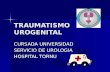 TRAUMATISMO UROGENITAL CURSADA UNIVERSIDAD SERVICIO DE UROLOGIA HOSPITAL TORNU.