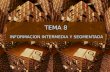 TEMA 8 INFORMACION INTERMEDIA Y SEGMENTADA. INFORMACION INTERMEDIA Y SEGMENTADA   8.1. Introducción.   8.2. NIC 34: Información intermedia.   8.3.