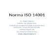 Norma ISO 14001 Lic. Sergio Salguero Catedra: Ing. Alfredo Grau. Institute de management públic et gouvernance territoriale. Université AIX-Marseille.