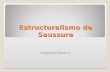 Estructuralismo de Saussure Lingüística General I.