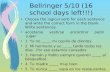 Bellringer 5/10 (16 school days left!!!) Choose the logical verb for each sentence and write the correct form in the blank. Write sentences. acostarse.