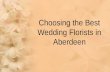 Best Wedding Florists in Aberdeen