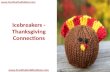 Icebreakers - Thanksgiving Connections