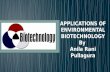 Applications of Environmental Biotechnology By Anila Rani Pullagura