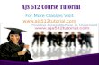 AJS 512 COURSE/ ajs512tutorial.com