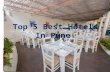 Top 5 Best Restaurants in Pune – Get Address and Timing