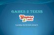 Games 2 Teens - A gaming site for kids and girls