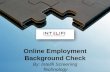 Online Employment Background Check