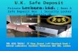 Private Safe Deposit Boxes UK