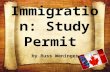 Immigration Study Permit