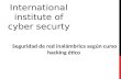 Seguridad de red inalámbrica según curso hacking ético