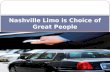 Nashville Limo is Choice of Great People