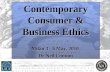 Contemporary Consumer & Business Ethics Milan 3 - 6 May, 2010  Dr Neil Connon