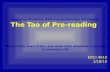 Engaging  Students with Comprehension  Strategies The  Tao of  Pre-reading